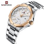 Naviforce Mens Watch NF9200S silver polygon price in Kenya-002
