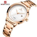 Naviforce mens watch NF5008 rose gold stainless steel price in Kenya