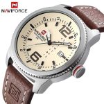 Naviforce mens watch NF9056 brown leather strap price in Kenya
