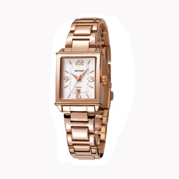 MEGIR 1079L Rose Gold Luxury Bracelet Ladies Fashion Wristwatch