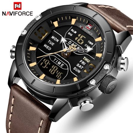 Naviforce Mens Watch NF9153L brown strap Luxury price in Kenya