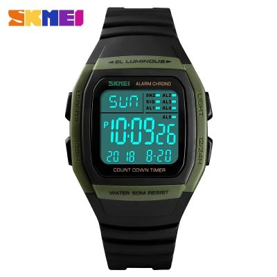 SKMEI 1278 Outdoor Sport Waterproof Digital Wristwatch