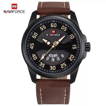 Naviforce Mens Watch NF9124 black dial price in Kenya Analog Display-003