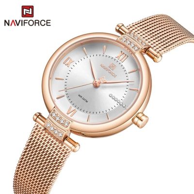 Naviforce Womens Watch NF5019 Rose Gold price in Kenya Top Brand Fashion Stainless Steel
