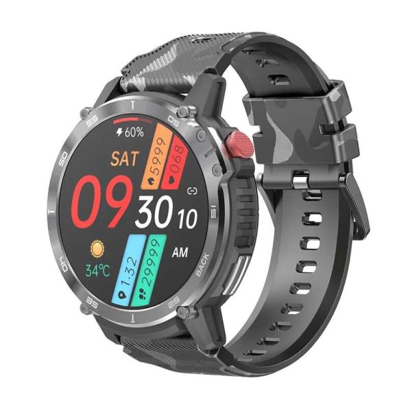 LEMFO C22 4G ROM 1G RAM fitness 3ATM waterproof Bluetooth call smartwatch