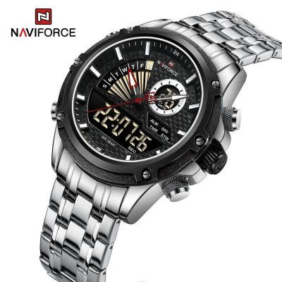 Naviforce mens watch NF9205 price in Kenya Digital LCD Luxury -001