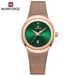 Naviforce womens watch NF5004 green dial rose gold price in Kenya