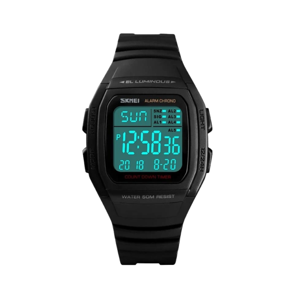 Skmei 1278 Watch Luminous Sport Outdoor Waterproof Digital Watch