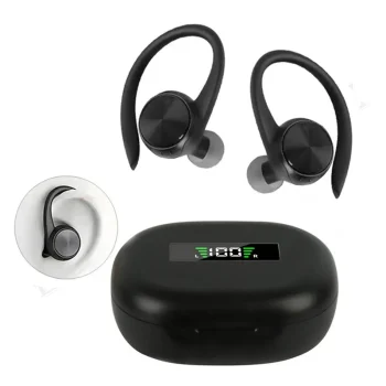 R200 9D Stereo Wireless Ear-hook Waterproof Sports Headphones