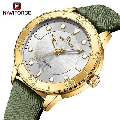 Naviforce womens watch NF5020 green Fashion leather price in Kenya