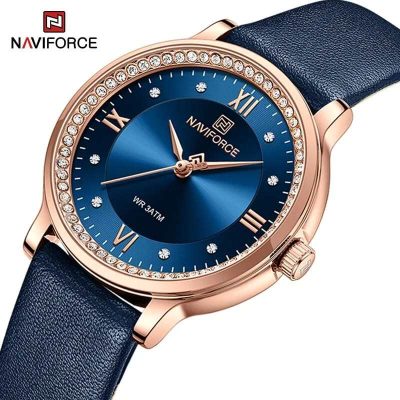 Naviforce womens watch NF5036 blue luxury price in Kenya-001