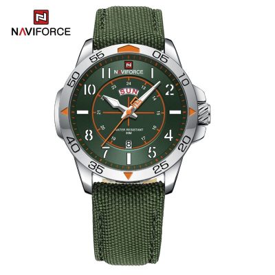 Naviforce Mens Watch NF9204 Green strap price in Kenya top brand luxury -003