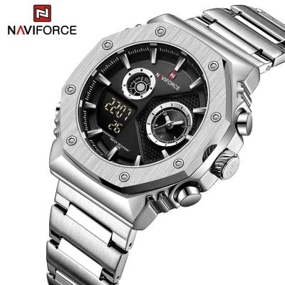 Naviforce Mens Watch NF9216 Silver Stainless Steel price in Kenya-001