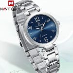 Naviforce womens watch NF5031 blue dial stainless steel -003