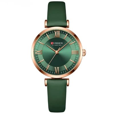 Green Wristwatch CURREN Brand