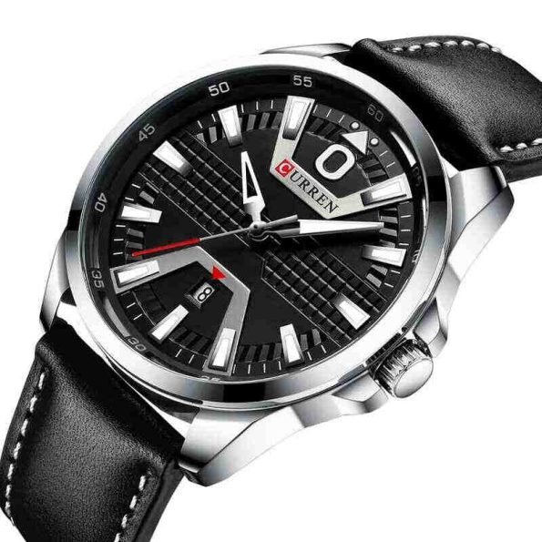 Curren  8379 Male Leather Wristwatch - Image 3