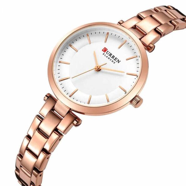 CURREN 9054 Ladies Rose Gold Wristwatch - Image 2