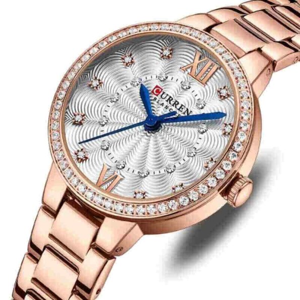 CURREN Lady Rose Gold Wristwatch9085 - Image 2