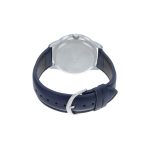 Casio MTP-V004L-2B Men’s Blue Leather Band Blue Dial Analog Date Watch