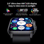 COLMI C81 AMOLED, Support Allows on Display,100 Sports Modes Smart Watch With extra Silicone Strap