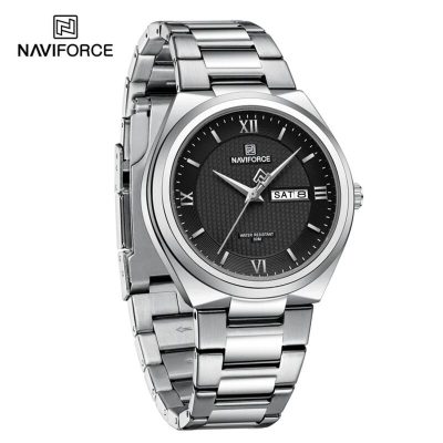 Naviforce Mens Watch NF8030 Silver Stainless Steel price in Kenya-003