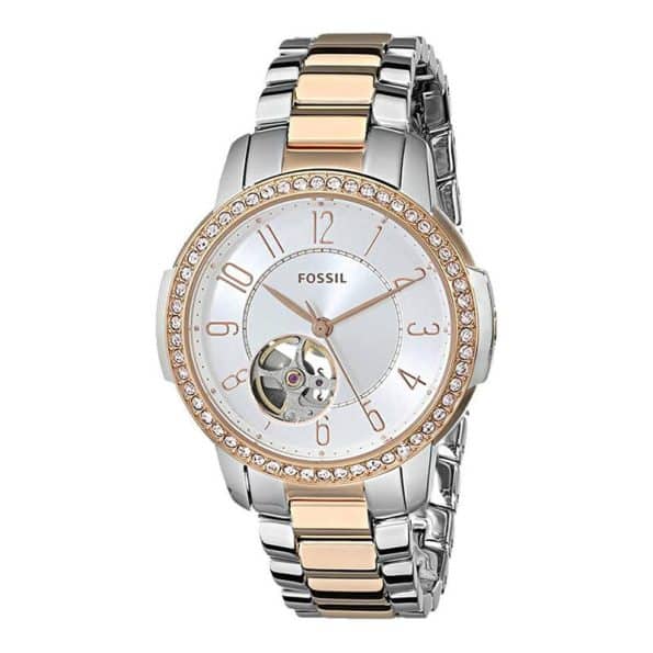 Fossil Women’s ME3058 Architect Automatic Self-Wind Stainless Steel Watch