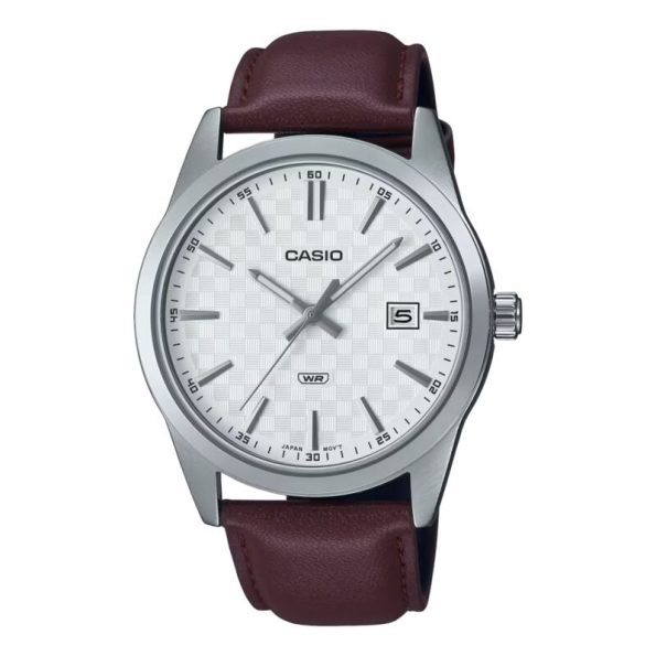 Casio MTP-VD03L-5AUDF Enticer Brown Leather Watch