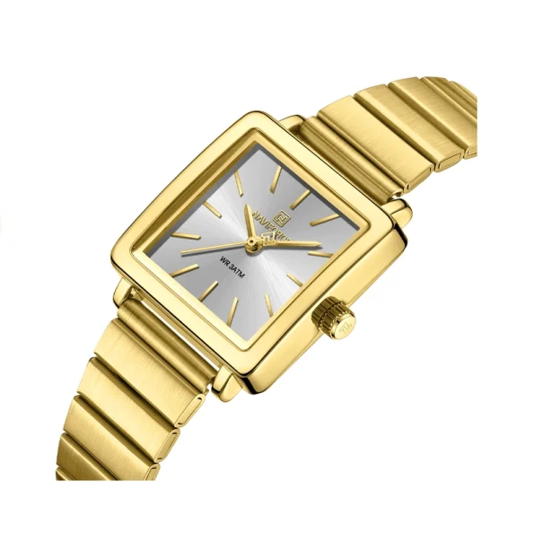 Naviforce NF5048; Gold Ladies Watch