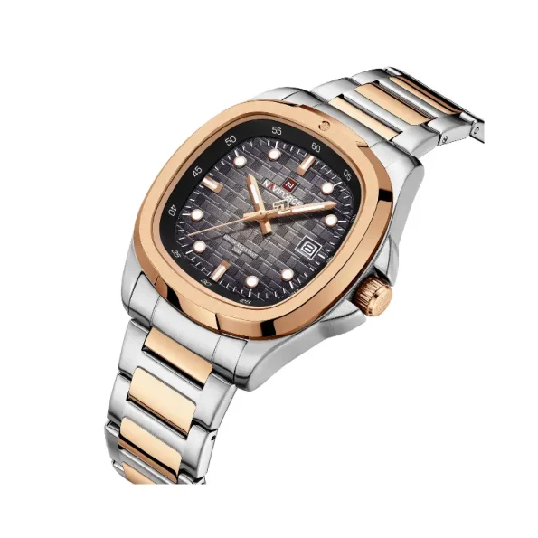 Naviforce NF9240 – Men's Bold Statement of Precision & Style; Brown Dial - Image 2