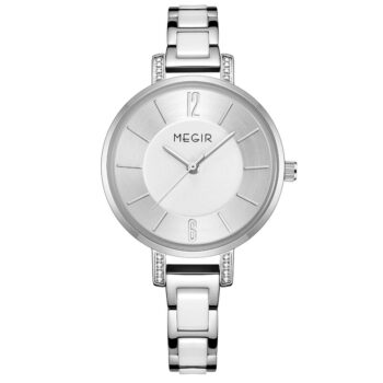 MEGIR 7016 women's wristwatch with rose gold case