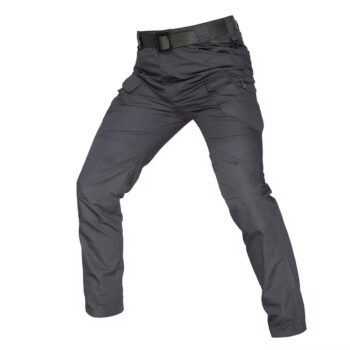 IX7 outdoor tactical trousers with multiple pockets and reinforced knees.