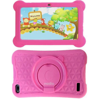 Modio M730 Kids Tablet with durable case and HD display designed for learning and fun.