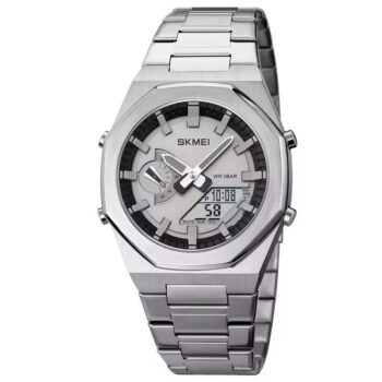 Skmei 1816 Dual Time Stainless Steel Watch – Ksh 3