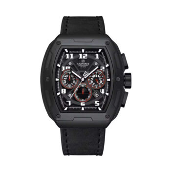 Naviforce NF8053 Men’s Dual Display Watch – Leather Strap
