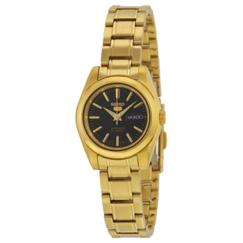 Seiko SYMK22K1 Gold-Tone Automatic Ladies Watch – Black Dial – Ksh 35
