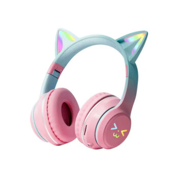 Kids Cat Ear Bluetooth Headphones with LED Lights – KSh 1