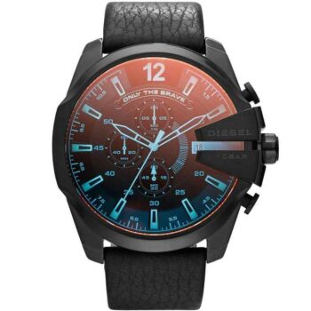 Diesel DZ4323 Mega Chief Men’s Leather Strap Chronograph Watch – KSh 17