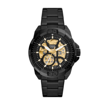 Fossil ME3217 Bronson Automatic Black Stainless Steel Watch – KSh 22