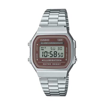 Casio A168WA-5A Digital Stainless-Steel Band Watch – KSh 6