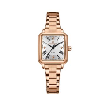 NAVIFORCE NF5065 women’s stainless steel analog wristwatch with classic dial.