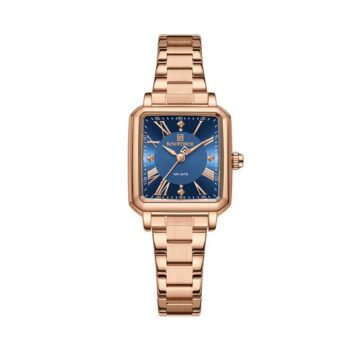 NAVIFORCE NF5065 women’s stainless steel analog wristwatch with classic dial.