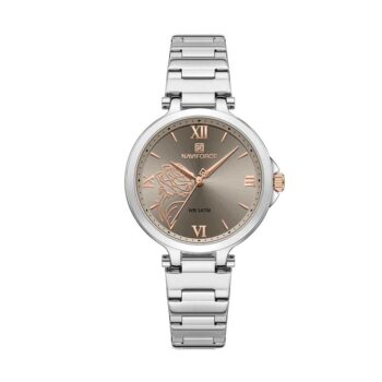 NAVIFORCE NF5060 women’s stainless steel analog wristwatch with classic dial.