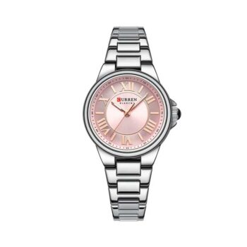 Curren 9091 women’s analog stainless-steel wristwatch.
