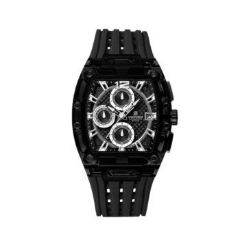 NAVIFORCE NF7105 men’s sporty chronograph wristwatch with silicone strap.