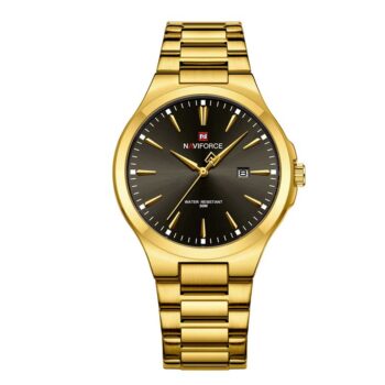 Naviforce NF9214 Men's Analog Stainless Steel Watch – Blue/Black/White Dial – KSh 2