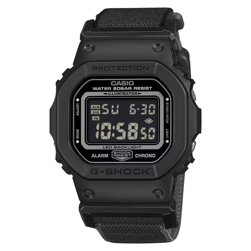 G-Shock DW-5600MNC-1 Black Digital Men's Watch | 200M Water Resistant | Price in Kenya | Elite Tech Base