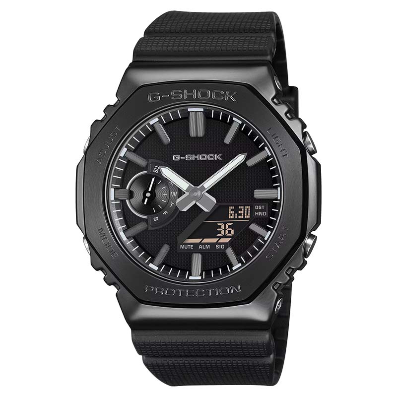 Casio G-Shock GM-2100LXB-1A Black Analog-Digital Men's Watch | Stainless Steel Bezel | 200M | Price in Kenya