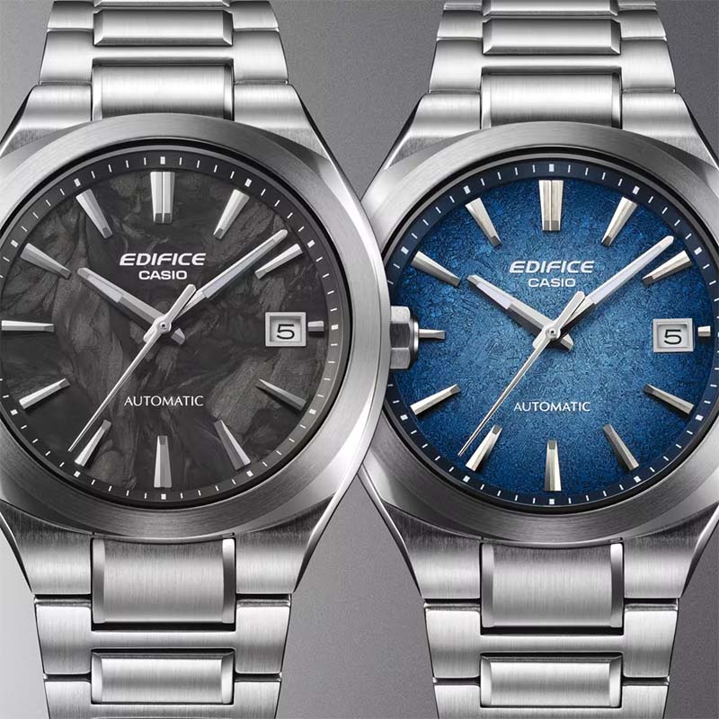 Casio Edifice EFK-200CD-1A Automatic Men's Watch – Forged Carbon Dial - Image 3