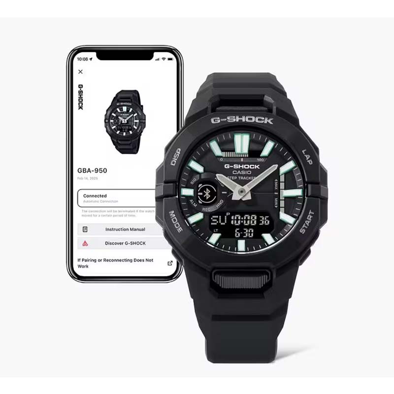 G-SHOCK GBA-950-1A Analog-Digital Sports Watch with Bluetooth - Image 4