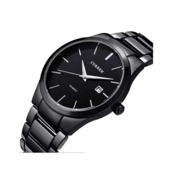 CURREN 8106 Men’s Analog Stainless-Steel Watch _ Black